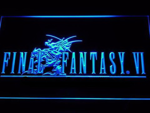 Final Fantasy VI LED Neon Sign